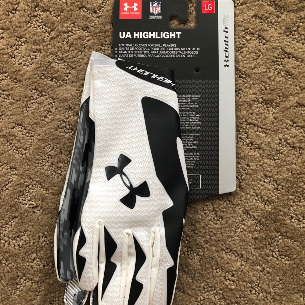 Football gloves Wide Receiver UA